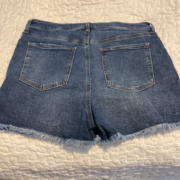 Jean high waisted shorts - Picture 3 of 4